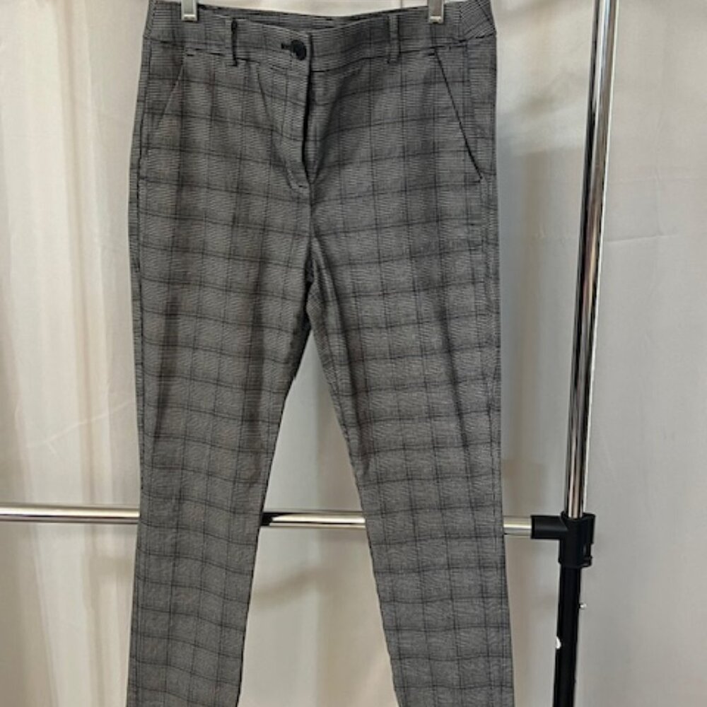 Plaid Cropped Pants